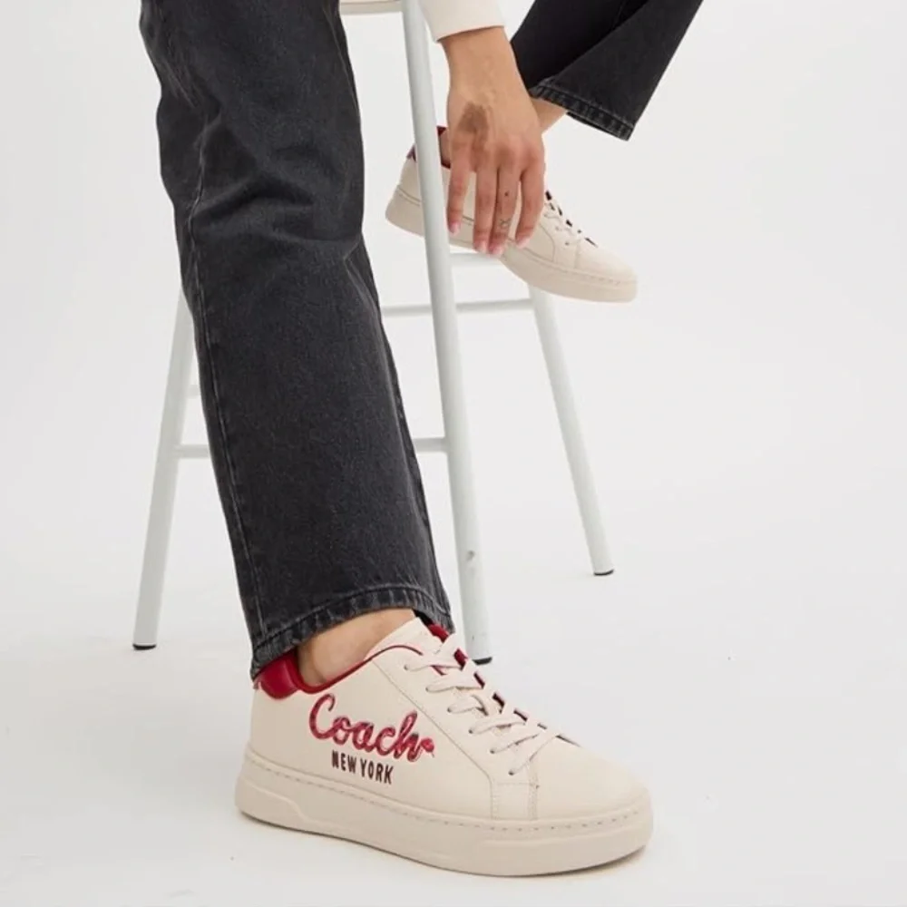 Coach Chalk Multi High Line Sneakers